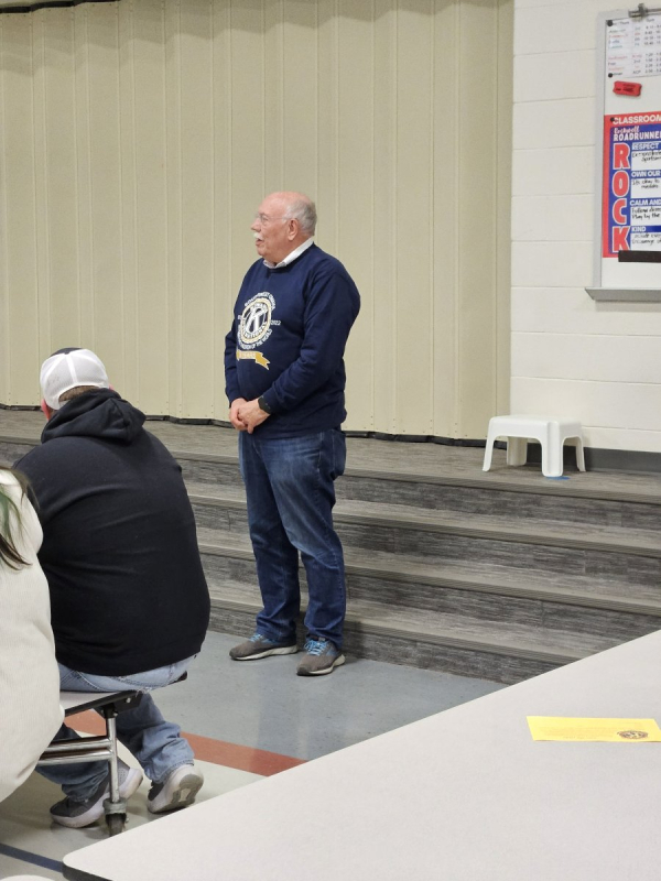 Wendell Hockens, club pres.